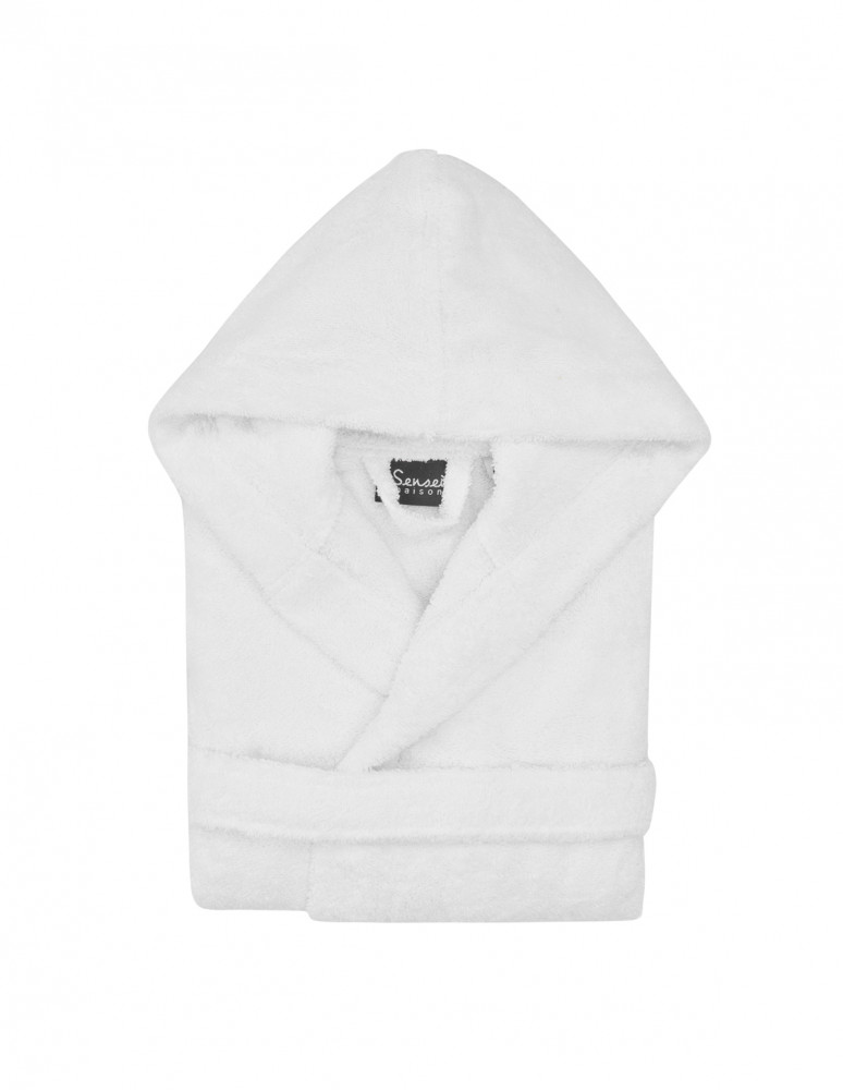 Peignoir enfant à capuche 450 g/m²...