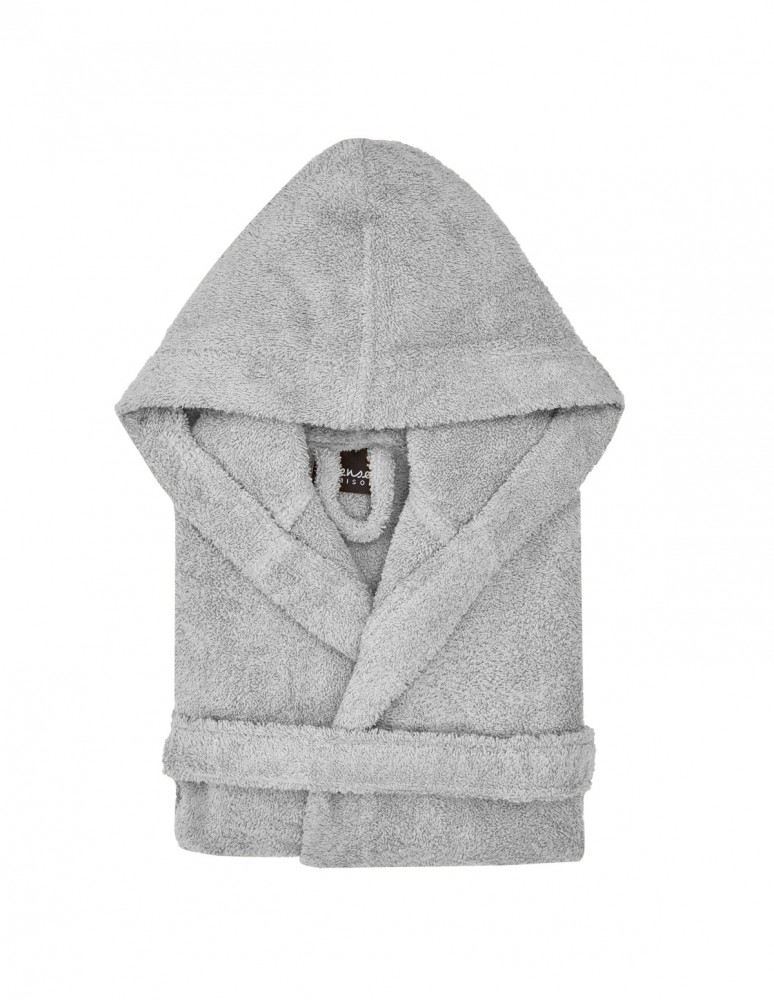 Peignoir enfant à capuche 400 g/m²...