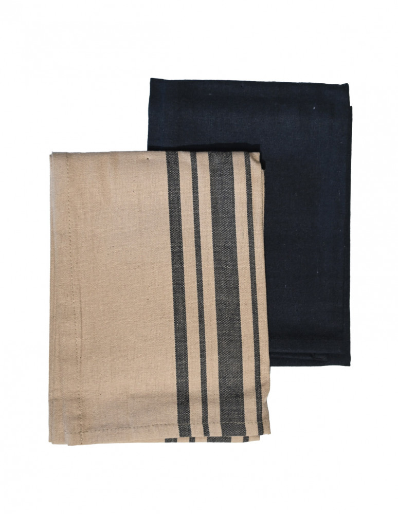 Lot de 4 torchons coton PURELIFE