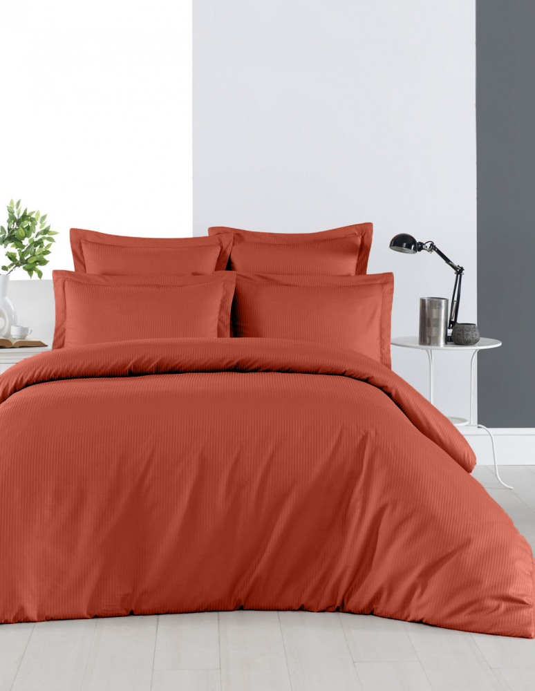 Lot de 2 taies d'oreiller rayées en...