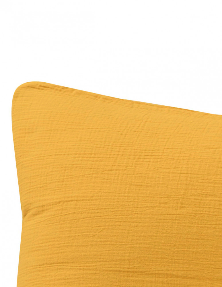 Lot de 2 taies d'oreiller en gaze de...