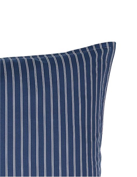 Parure housse de couette percale de coton avec 2 taies 50x70cm LINQUIST