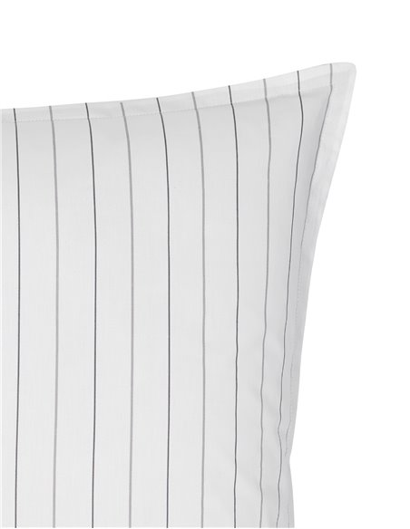 Parure housse de couette percale de coton avec 2 taies 65x65cm TOLSTA