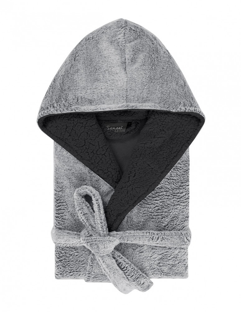 Peignoir d'intérieur polaire chaud...