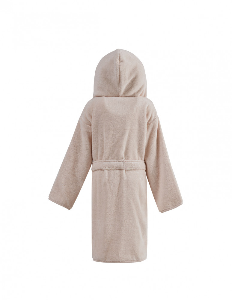 Peignoir enfant en coton peigné Zéro...