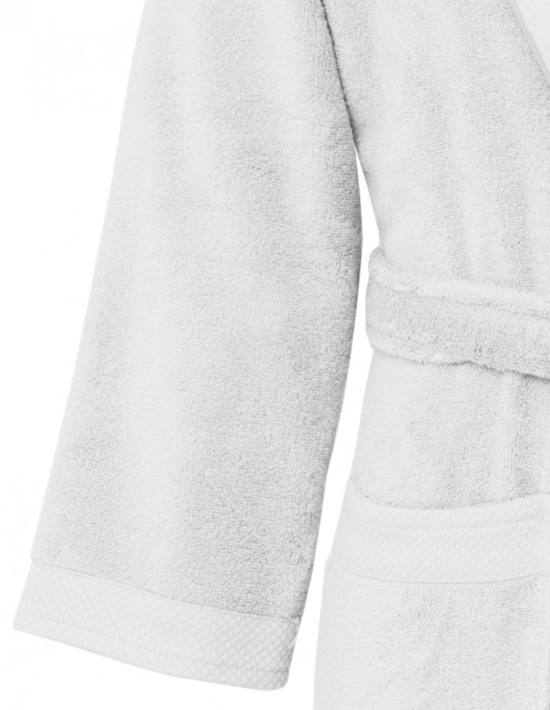 Peignoir de bain moelleux mixte col...