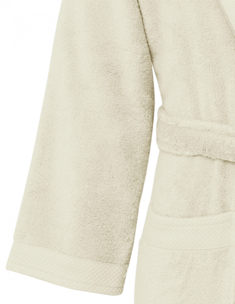Peignoir de bain moelleux mixte col...