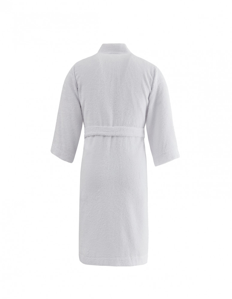 Peignoir léger en coton peigné...