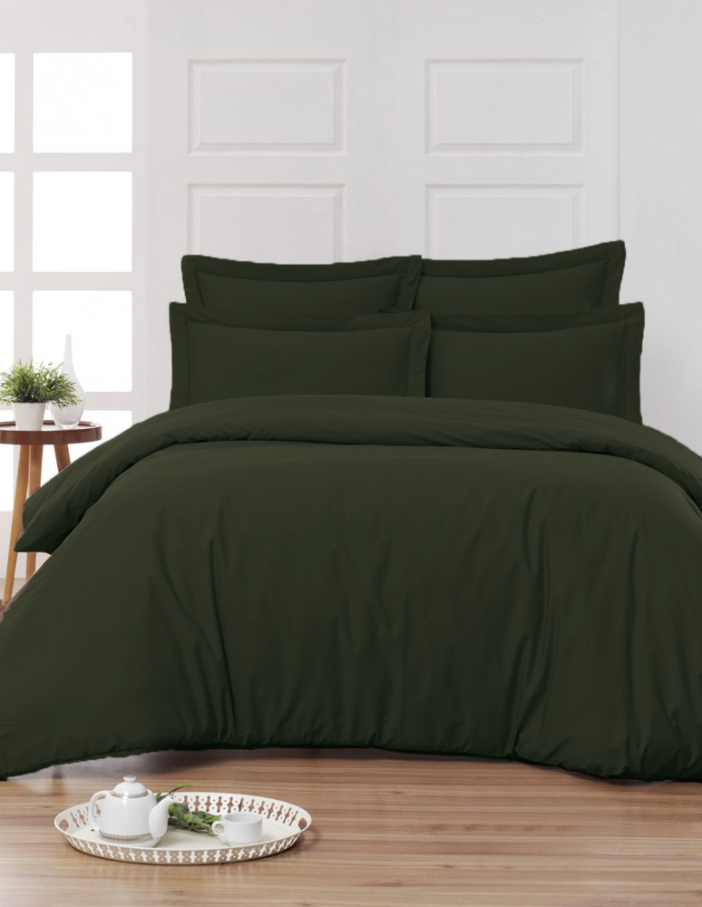 Drap plat en percale de coton SOFT...