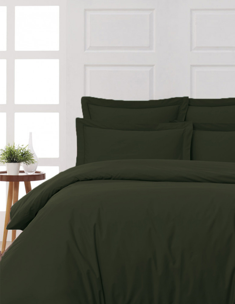 Drap plat en percale de coton SOFT...