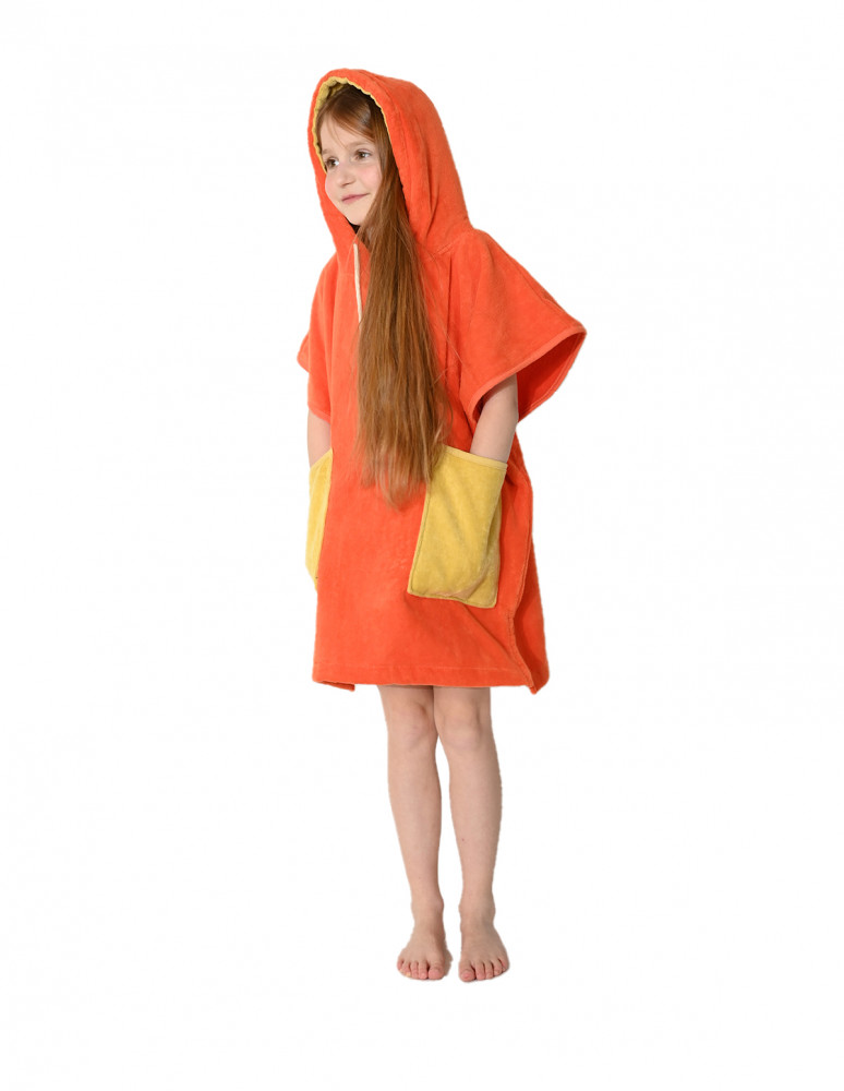 Poncho de plage ou de bain enfant en...