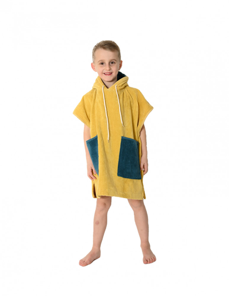 Poncho de plage ou de bain enfant en...