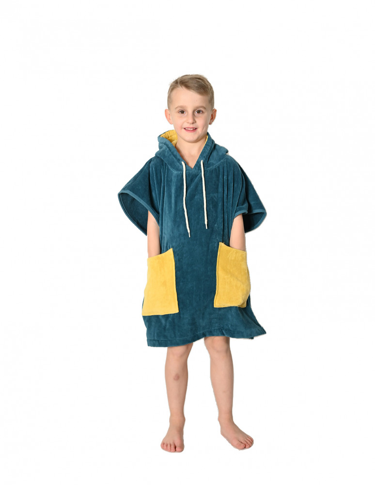 Poncho de plage ou de bain enfant en...