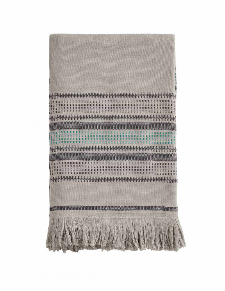 Fouta serviette de plage 100x180 cm...