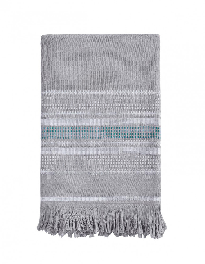 Fouta serviette de plage 100x180 cm...