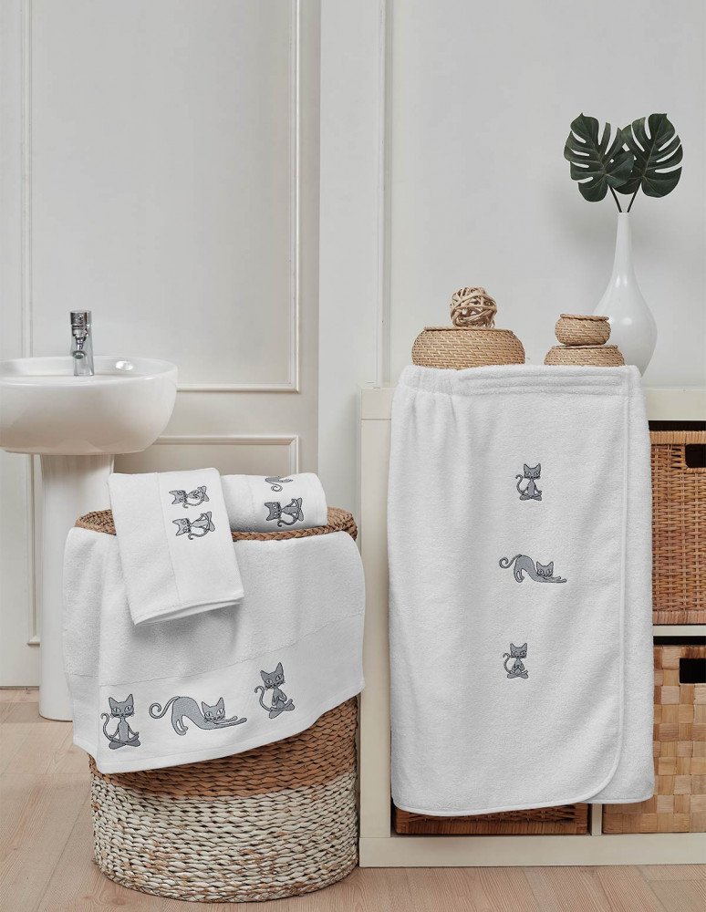 Drap de bain YOGI CAT