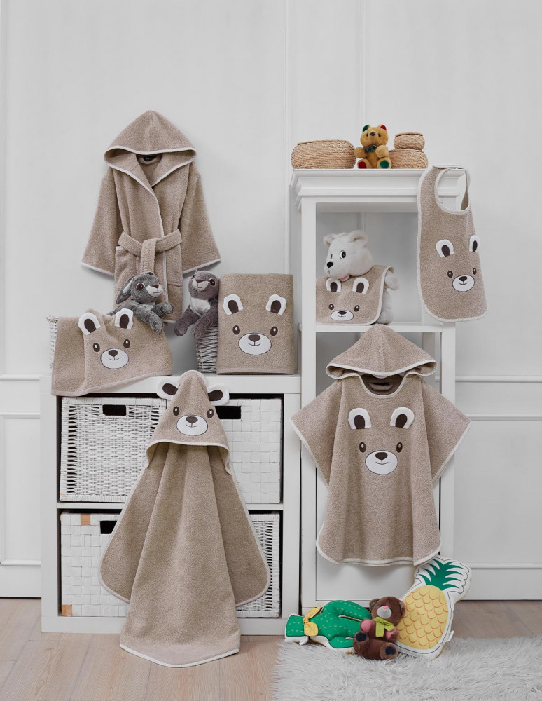 Drap de bain enfant BOBBY L'OURS
