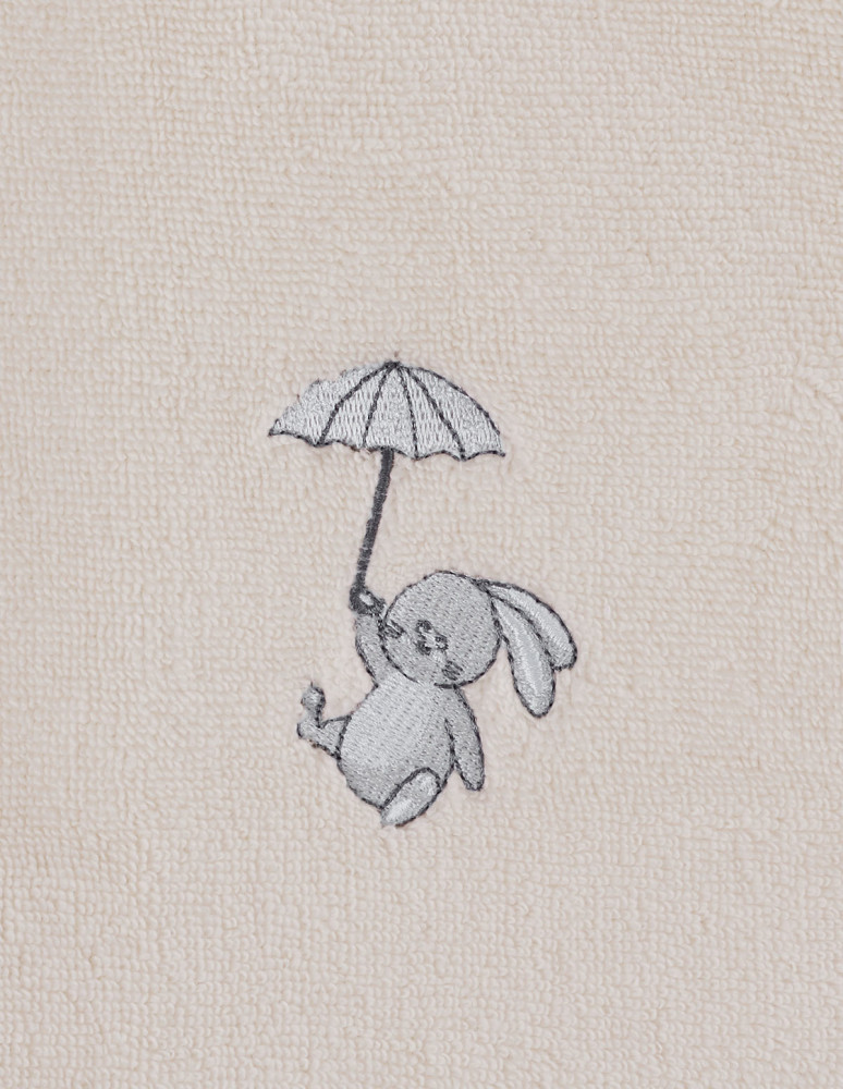 Peignoir enfant en coton peigné Zéro...