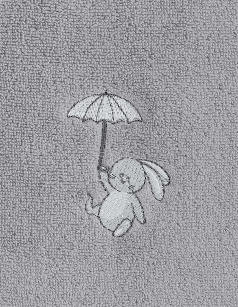 Peignoir enfant en coton peigné Zéro...