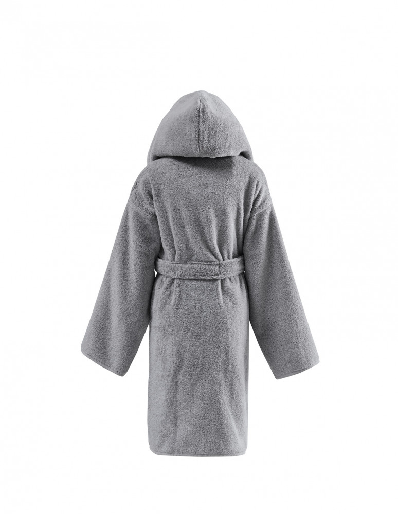 Peignoir enfant en coton peigné Zéro...