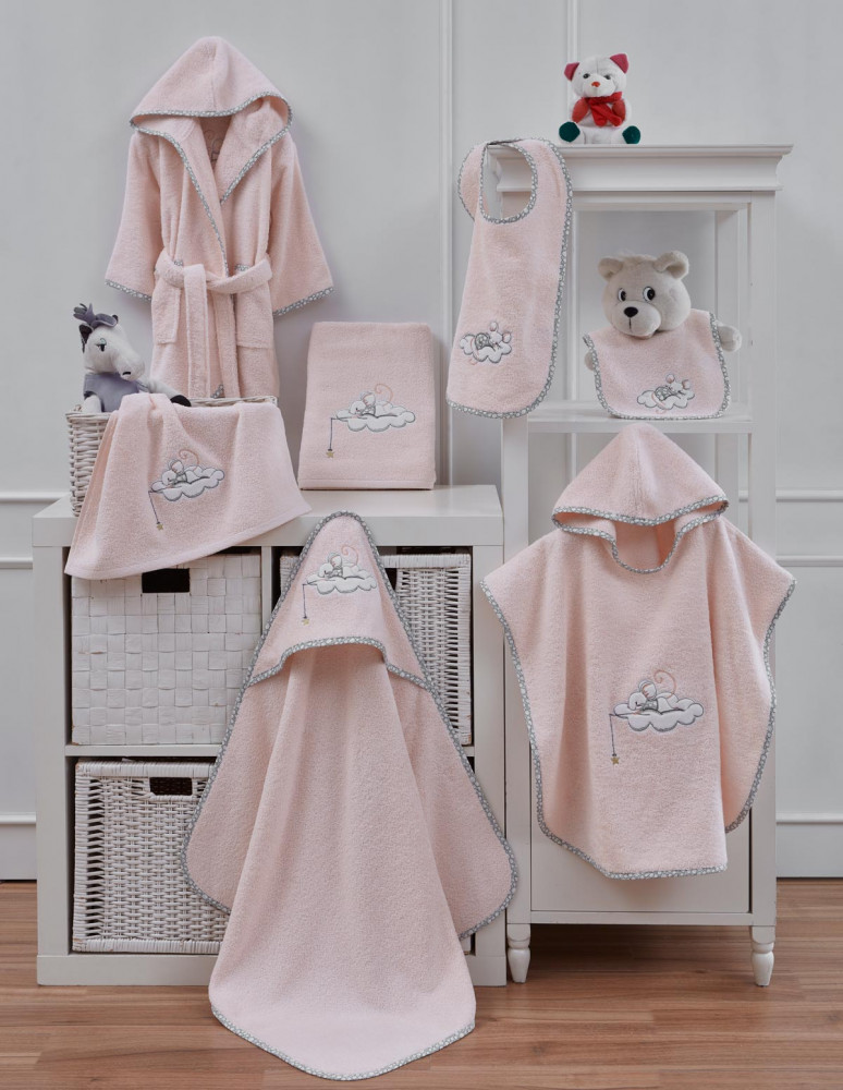 Peignoir de bain enfant 450 g/m²...