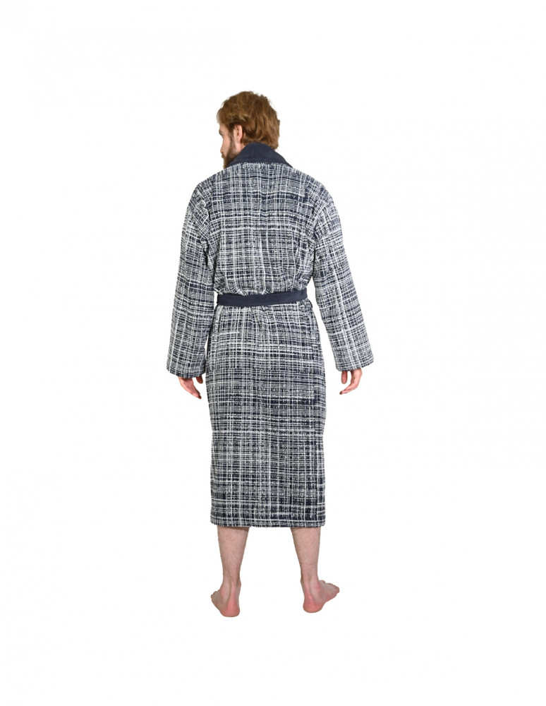 Peignoir col châle velours... 2