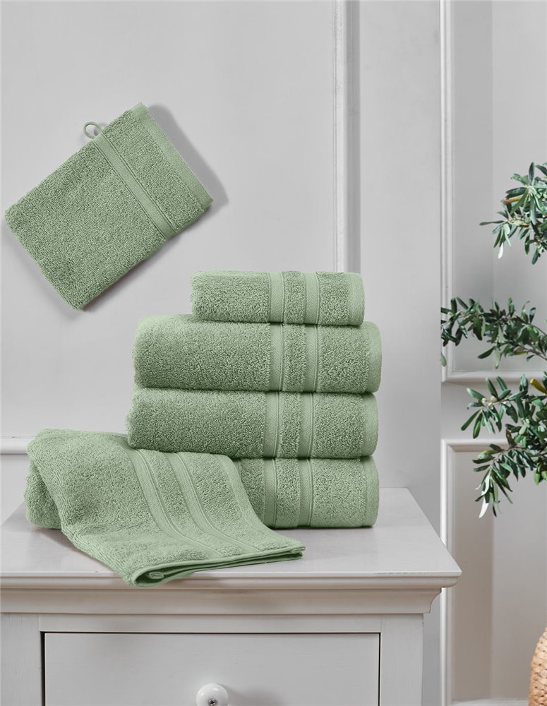 2 serviettes invité en coton biologique 520gr/m² BIO ORGANIKA