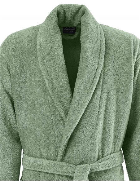 Peignoir col châle en coton biologique 420gr/m² BIO ORGANIKA