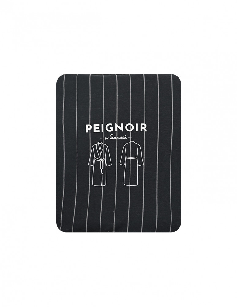 Robe de chambre rayée femme ANDREA