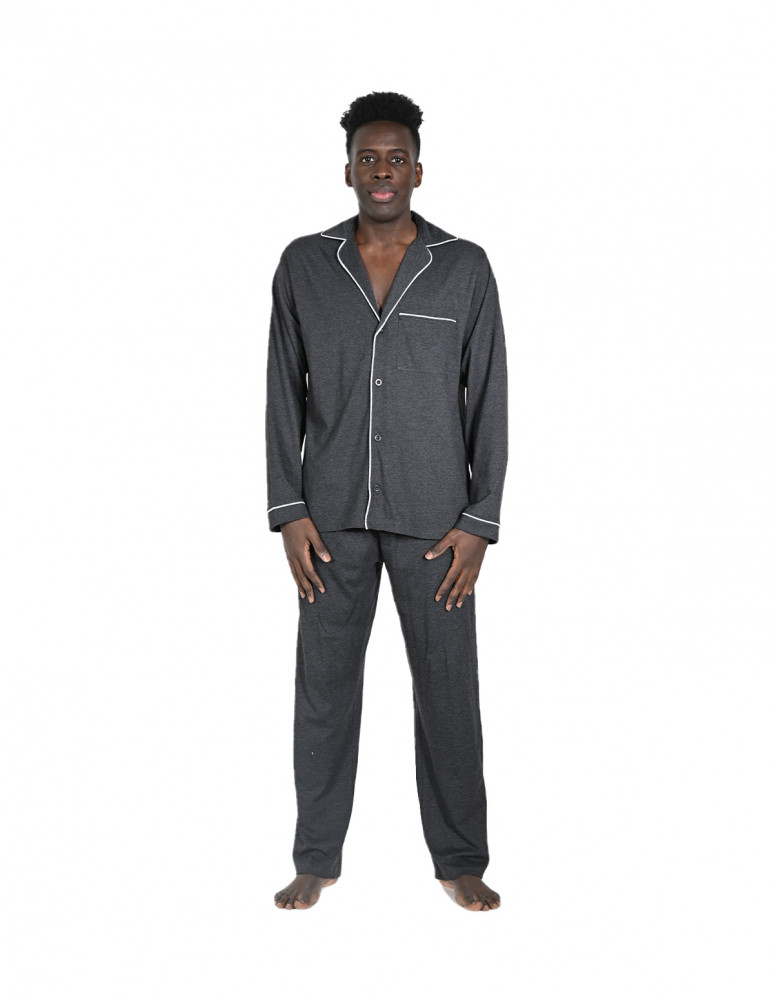 Pyjama uni chambray homme MATTEO