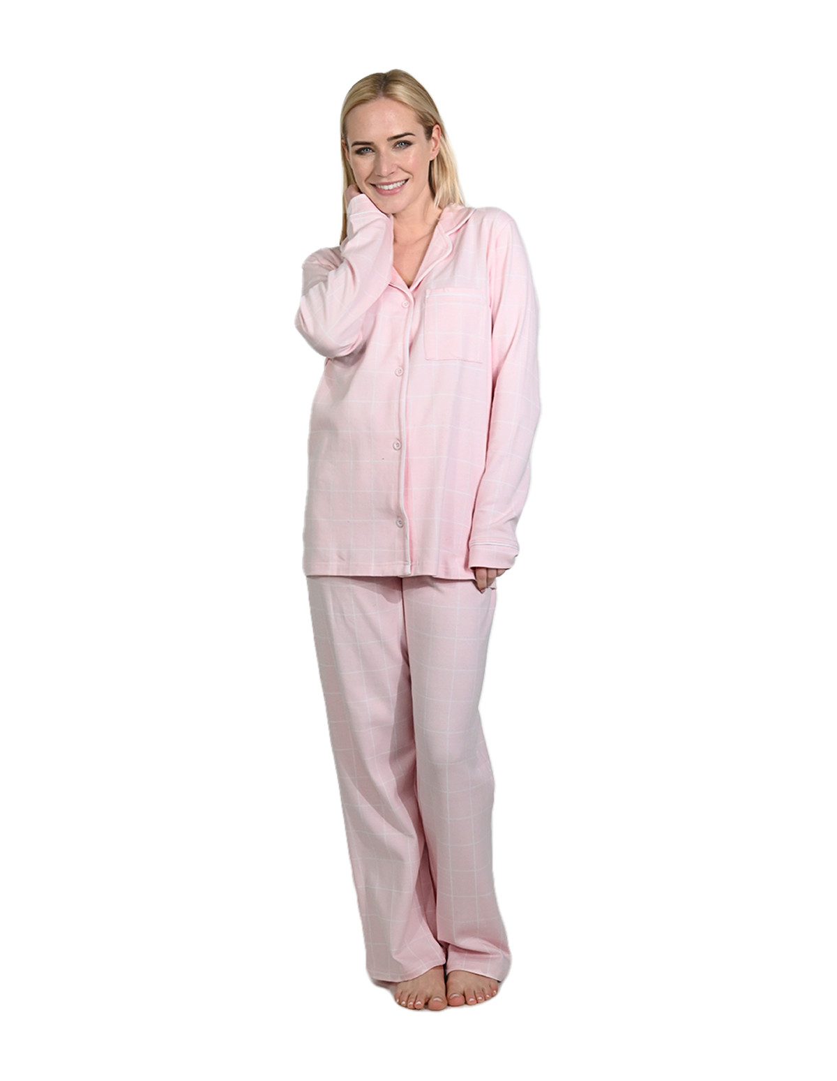 twaalf Oprechtheid Tegenstrijdigheid Pyjama carreaux femme ARIA