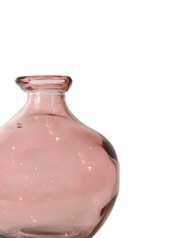 Vase dame-jeanne en verre recyclé h...