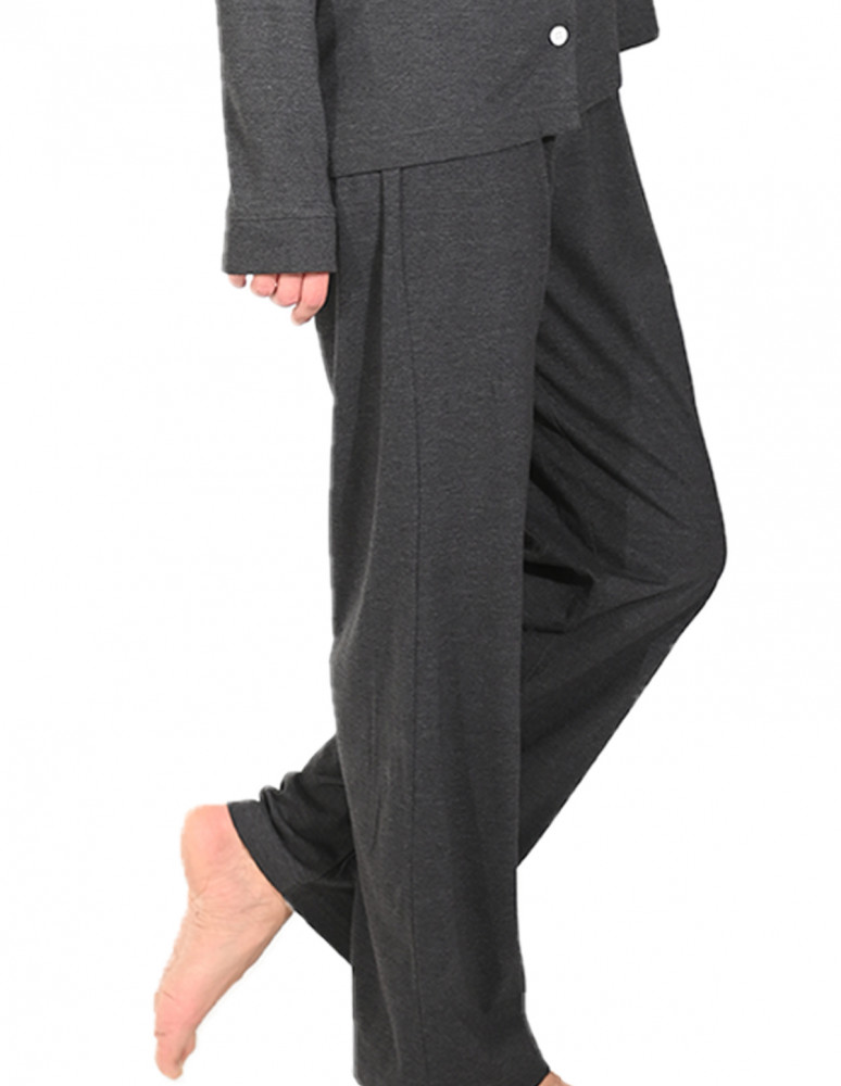 Pyjama uni chambray femme MILA