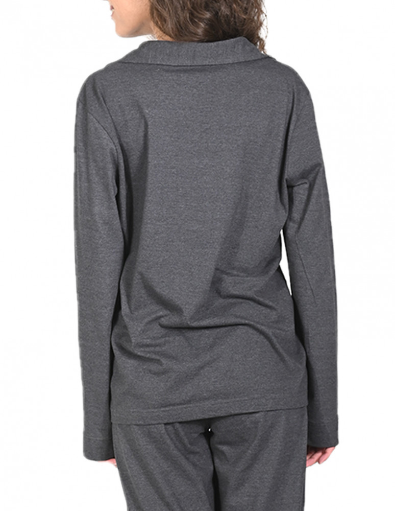 Pyjama uni chambray femme MILA