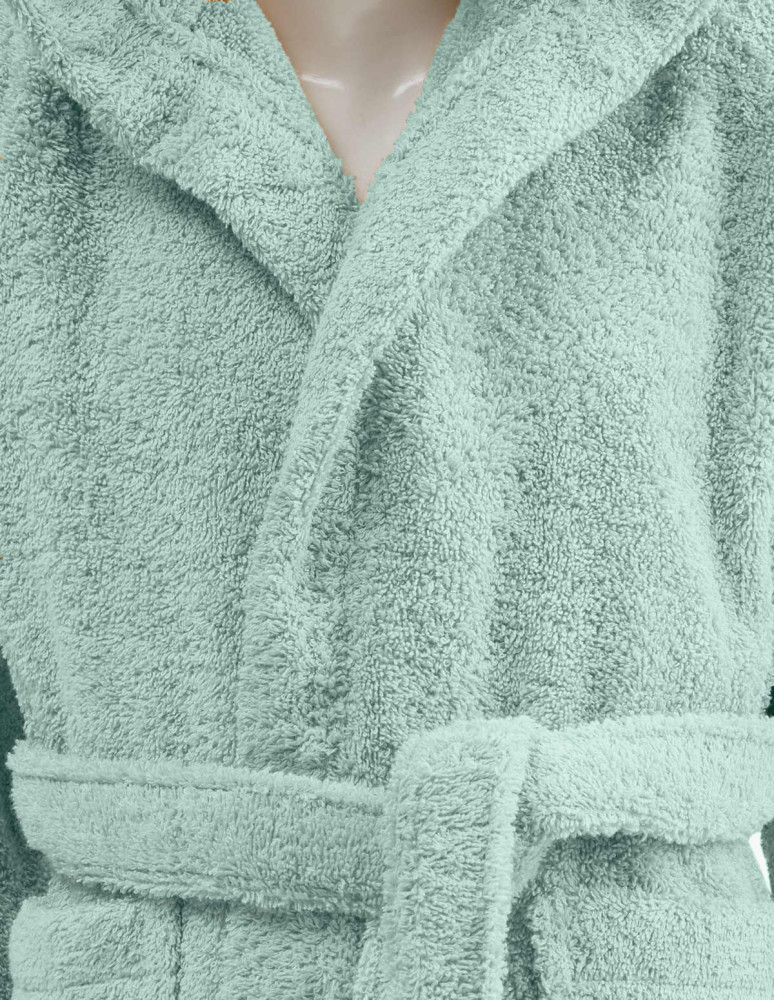 Peignoir enfant à capuche 400 g/m²...