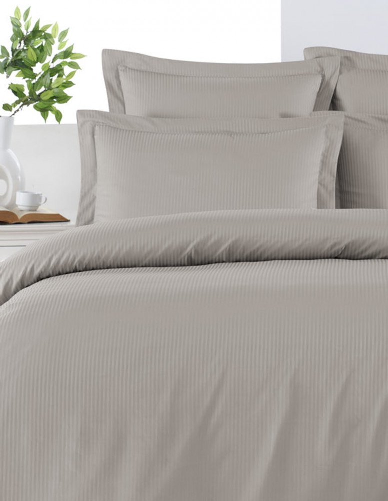 Drap housse Satin de Coton 120 fils/cm² Uni VERSAILLES, Draps housse