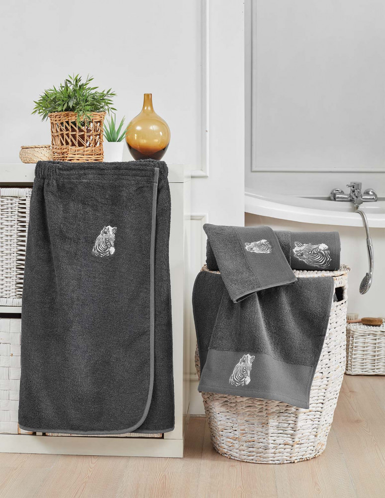 Paréo de bain ZEBRA