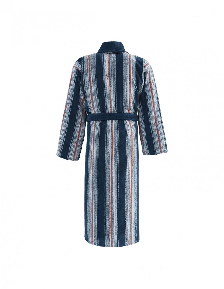 Peignoir col châle velours 420 g/m²...