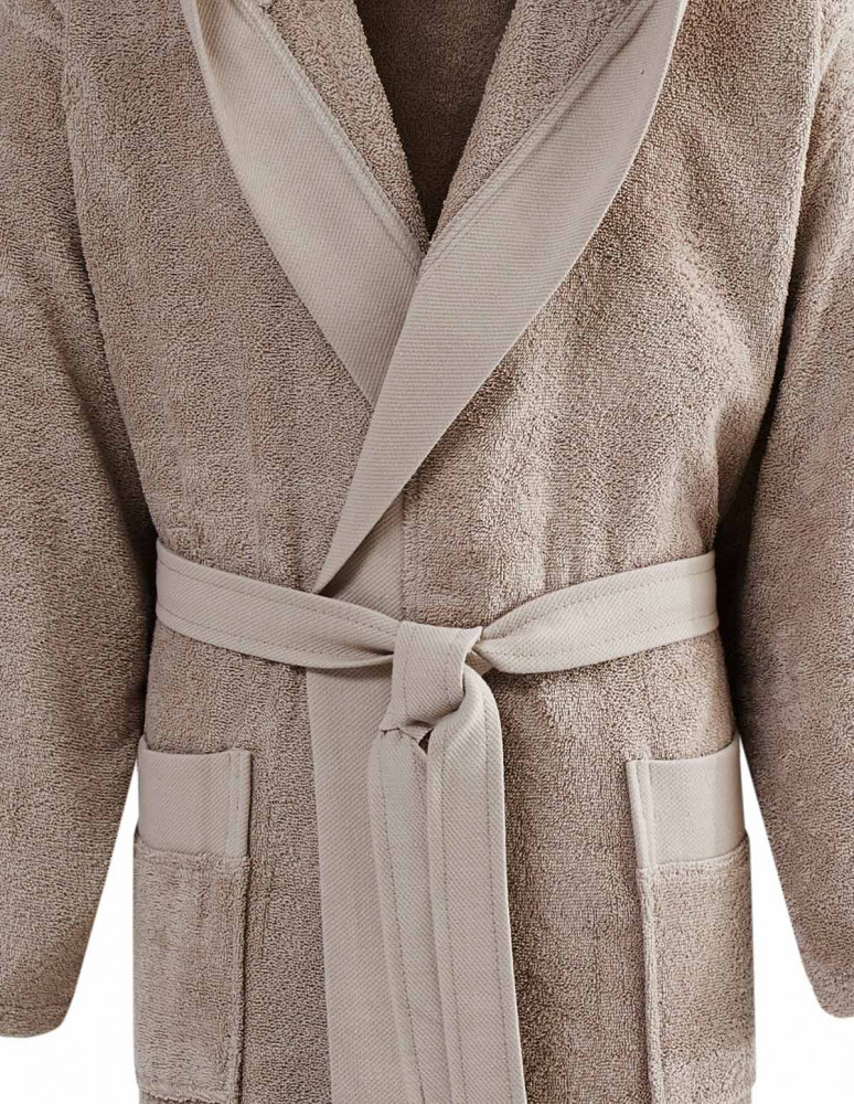 Peignoir mixte à capuche uni 420 g/m²...