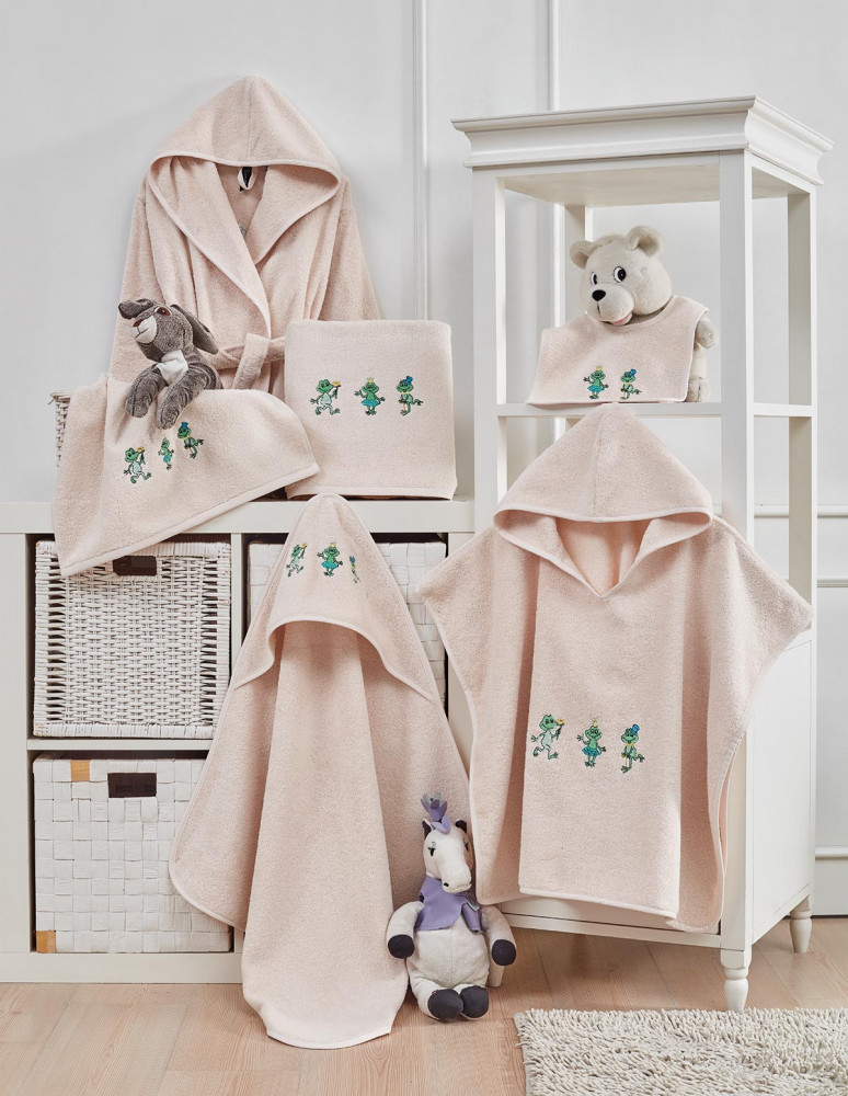 Poncho de bain enfant 4/8 ans KERMY