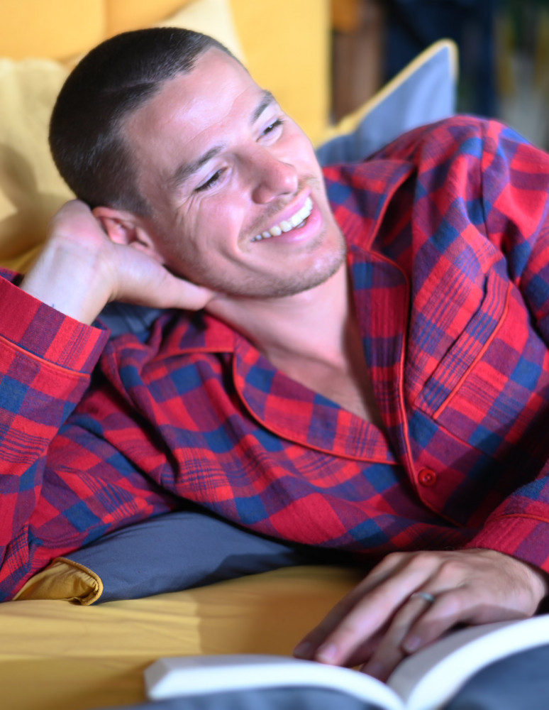 Pyjama mixte en flanelle OTTAWA