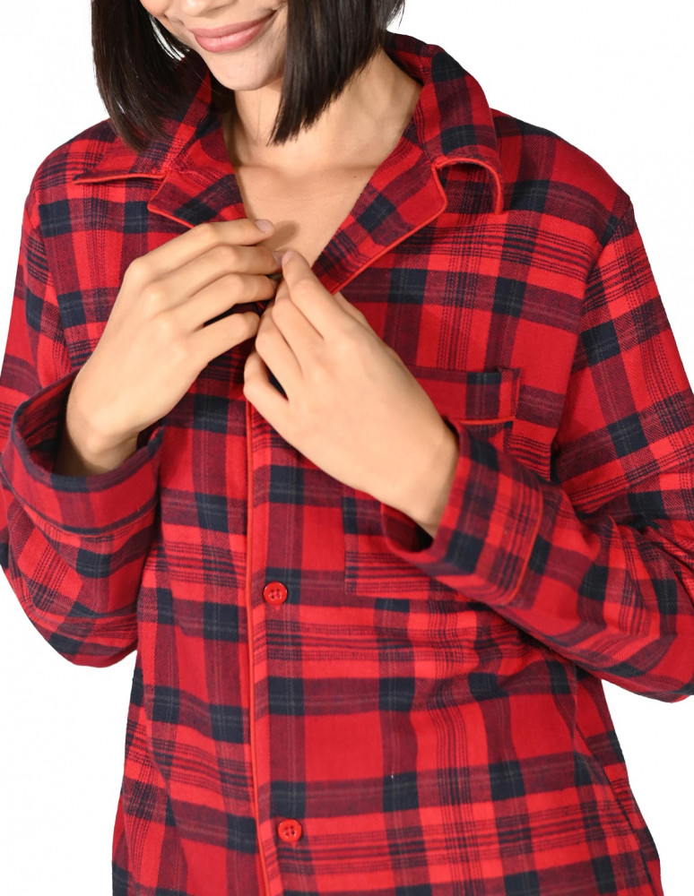 Pyjama mixte en flanelle OTTAWA