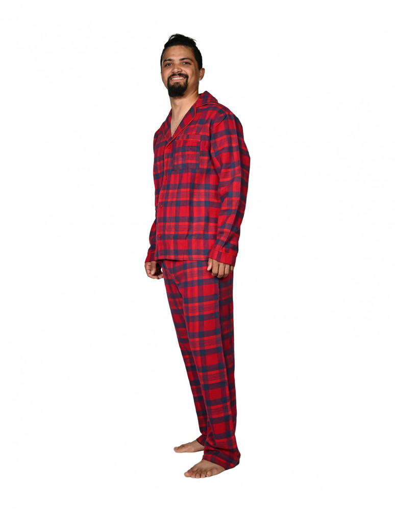 Pyjama mixte en flanelle OTTAWA