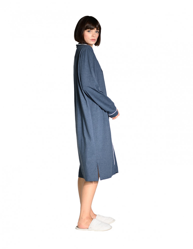 Chemise de nuit chambray MILA