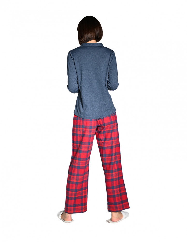 Pyjama femme en jersey et... 2