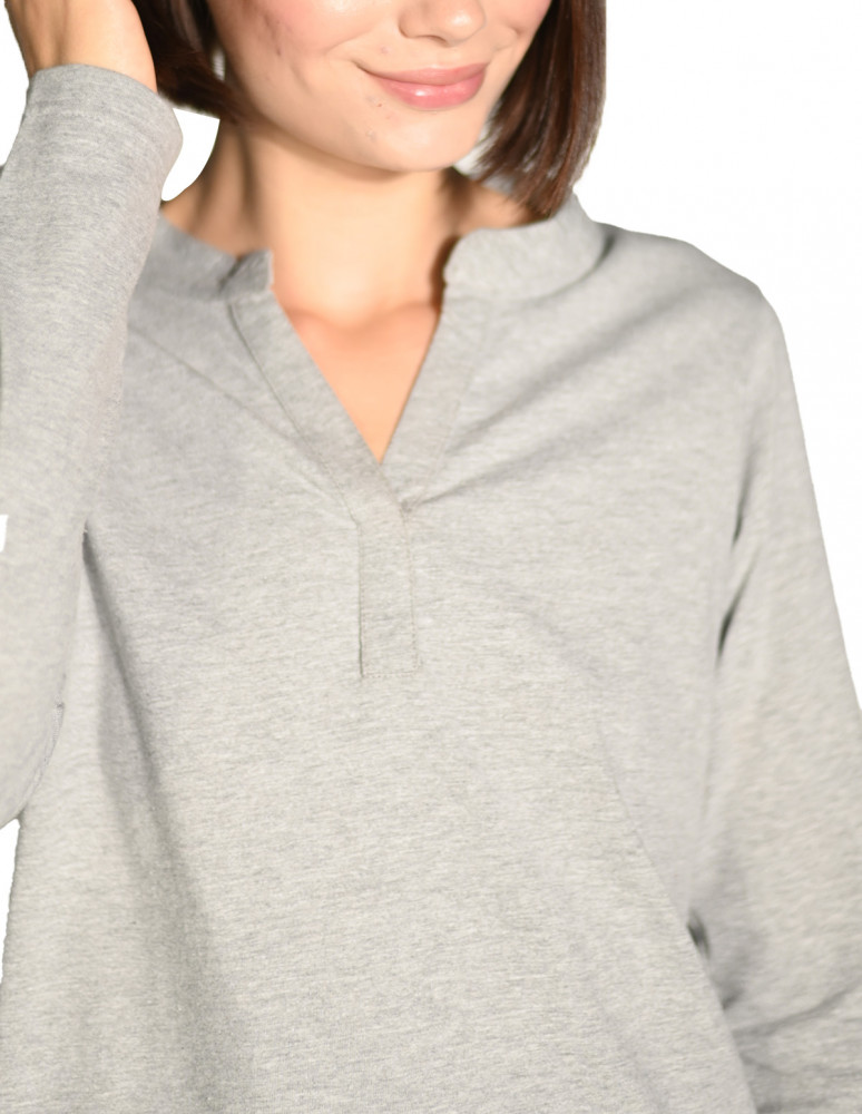 Pyjama femme en jersey et flanelle...