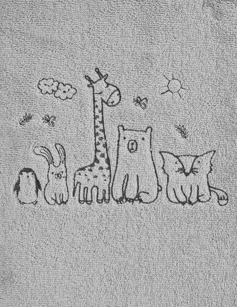Serviette de toilette enfant BABY JUNGLE