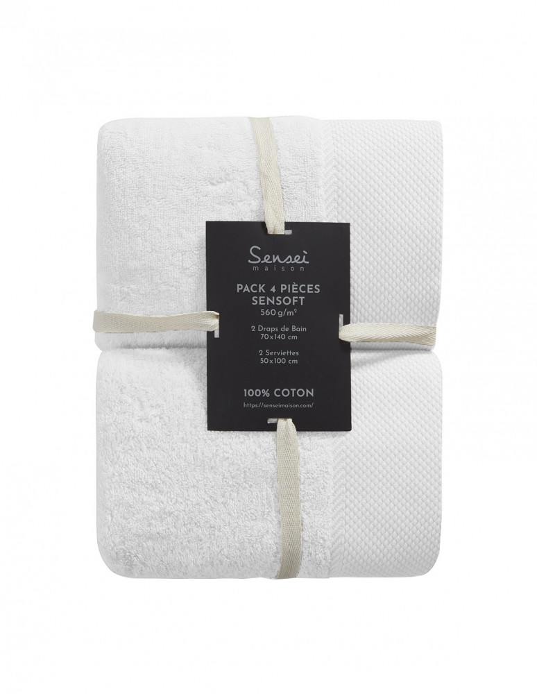 Ensemble de bain 4 pièces Zéro Twist...