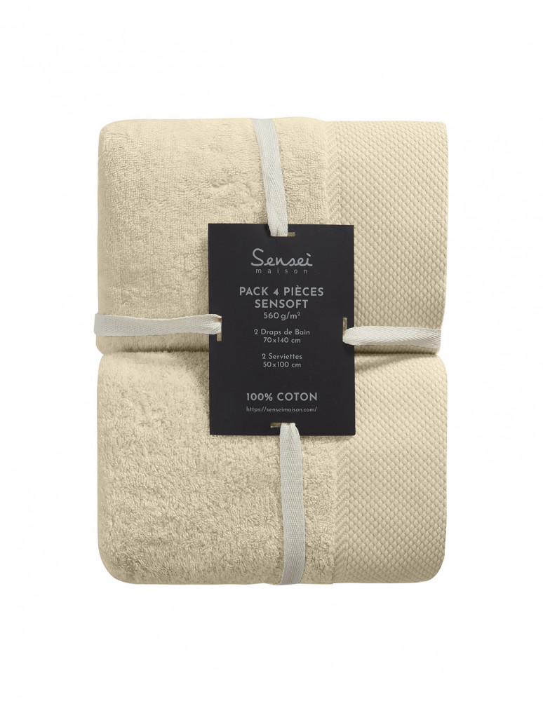 Ensemble de bain 4 pièces Zéro Twist...