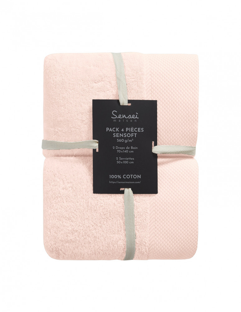 Ensemble de bain 4 pièces Zéro Twist...